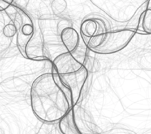 Particles flow field